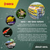 Sera Pond Flakes Fish Food 1.2 lb staple food for smaller pond fish, rich in vitamins & minerals