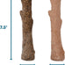 Pupstages Real-Wood Blend Dog Chew Toy for Moderate Chewers, 2-Pack, Medium, 7.5" (Natural & Hemp Flavors)