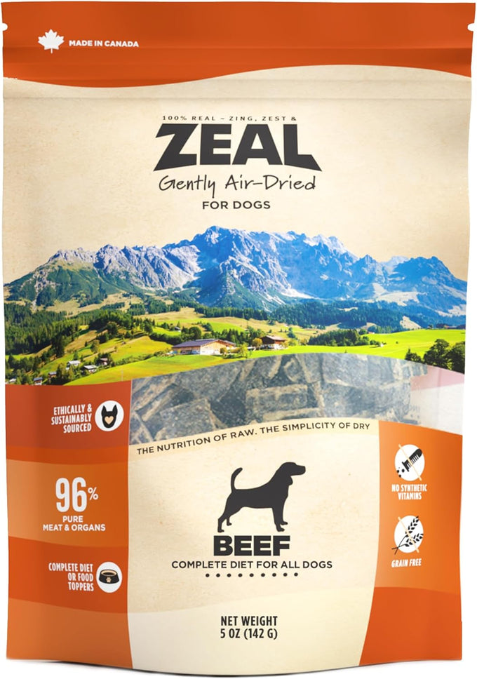 ZEAL Canada Air-Dried Chicken Recipe for Dogs - High Protein, Natural Superfoods, Nutrient Rich, No Fillers, Grain Free, Complete & Balanced (Chicken, 1 lb)