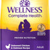 Wellness Complete Health Sensitive Skin and Stomach Dry Dog Food, Wholesome Grain Kibble, Natural, Chicken Free, Salmon and Rice Recipe, 5 lb Bag