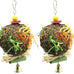ebaokuup 2 pack bird chewing toys foraging shredder parrot cage shredder hanging toy