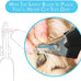 Candure pet nail clippers with safety guard for medium-large breeds, nail file, and ergonomic design
