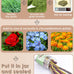 Bissap 36PCS rabbit chew sticks, mixed natural flower rose chrysanthemum and forget-me-not treats for small animals molar snacks