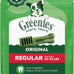 greenies regular size veterinarian-recommended adult natural dental dog treats, 12 oz. pack, 12 count, original flavor