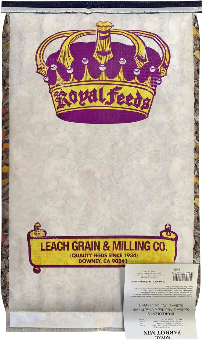 Parrot Mix 5 Lbs, Premium Parrot Food, Nutrient-Rich Blend for Energy, Growth, Digestive Health, Balanced Diet