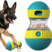 bsisuerm dog puzzle toy green adjustable treat dispenser for small medium large dogs