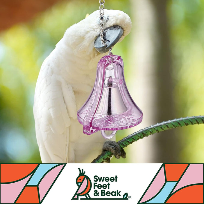 sweet-feet-and-beak-large-indestructibell-large-non-toxic-bird-cage-accessory-for-parrots-and-large-birds