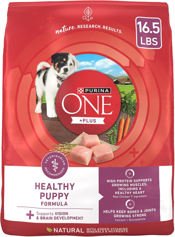 Purina ONE Healthy Puppy Formula Natural Dry Dog Food - 8 lb