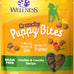 Wellness Soft Puppy Bites Dog Training Treats, Lamb and Salmon, Grain Free, 8 oz Bag