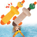Beautyzoo floating dog water pool toys 2 pack, squeaky whale & crab design, medium/large dogs, durable summer water dog toy