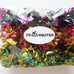 petfavorites original mylar crinkle balls cat toys 12 pack purple green red gold