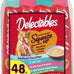 Delectables squeeze up tuna with salmon and catnip, 48 tubes, 0.5 oz, grain-free, no added fillers