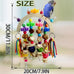 Natural Corncob Wood & Mango Chew Toys for African Grey Parrots, Small Parrots, Parakeets