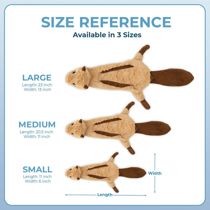 Soft Durable Fabric Squeaky Dog Toy for Small, Medium and Large Pets Interactive Indoor Play