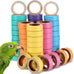 skyygemm 60 pcs durable cardboard parrot toys for medium large birds, macaw, african greys, cockatoos, eclectus senegal
