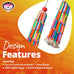 Super Bird Creations SB708 Wind Chimes Bird Toy for Medium to Large Birds, 13" x 2"