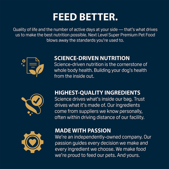 Next Level Hi-Pro Puppy Dry Dog Food for Small Breeds