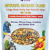 Cockatiels and small parrots love all natural garden blend bird food, 4lb, medium birds, no artificial coloring.
