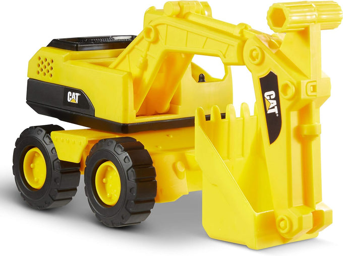 cat construction toys 10" dump truck heavy-duty plastic working tilting bed toddler & kids