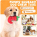 loyee dog squeaky toys 8 pack plush puppy chew set for medium small dogs pet supplies