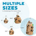 Outward Hound Hide-A-Squirrel 2-in-1 Plush Puzzle Dog Toy with 6 Squeaky Removable Squirrels, X-Large