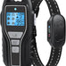 Dog training collar with remote, waterproof, adjustable control, beep and vibration modes, 2000FT range, rechargeable, fits small medium large dogs 15–120 lbs (Black)