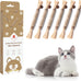 Potaroma natural silvervine sticks cat toys 6 pieces for kittens dental care and edible treats
