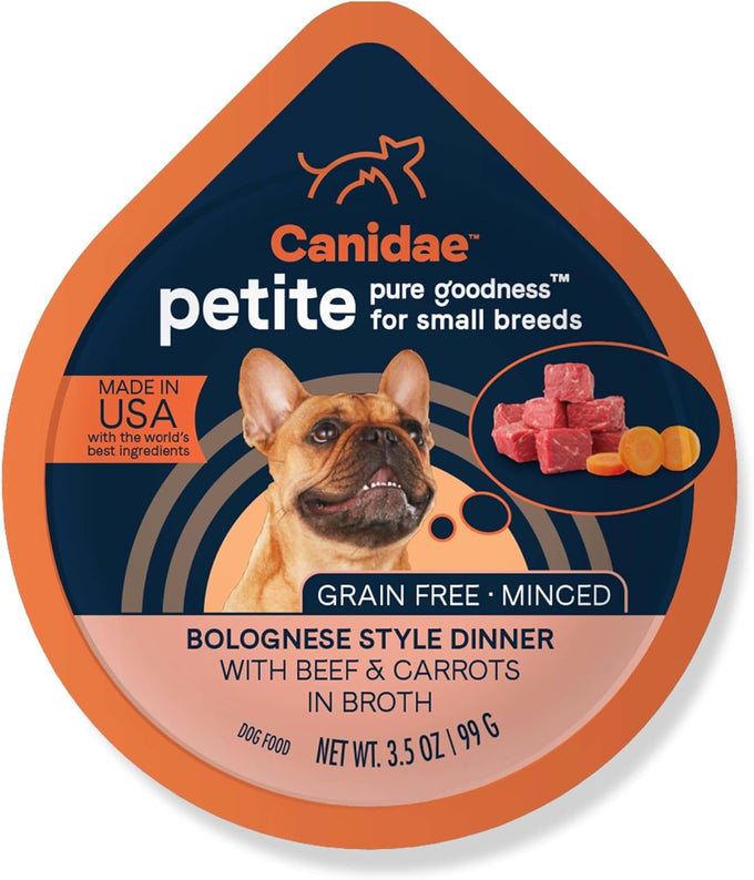 Canidae Pure Petite Chicken & Peas Pâté Wet Dog Food, 3.5 oz, 12-Count