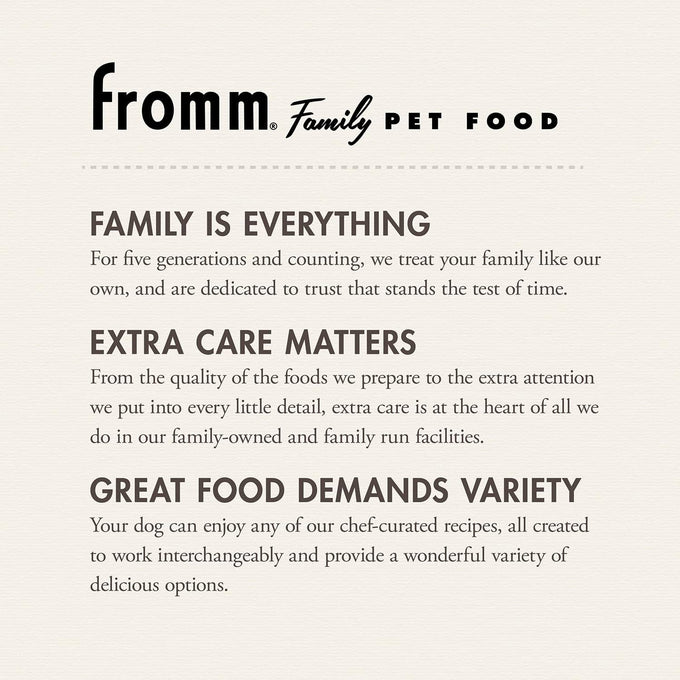 Fromm Four-Star Nutritionals Hasen Duckenpfeffer Dog Food - Premium Dry Dog Food with Rabbit Recipe - 4lb Bag