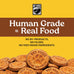 Wet Noses Organic Grain-Free Dog Treats - Peanut Butter & Banana, 14oz (2 Pack) - Non-Gmo, Healthy Training Snacks