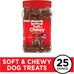 Milk-Bone Soft & Chewy Dog Treats, Made with Real Beef & Filet Mignon, 25 Ounce Canister for Dogs of All Ages