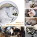 Gochanmon 2-pcs natural Silvervine stick and catnip ball cat toys for indoor cats and kittens