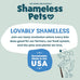Shameless Pets Blueberry & Mint Dental Chews for Dogs, 32-piece Grain-Free Dental Sticks with Fresh Breath Benefits