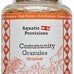 High-Protein Aquatic Provisions Community Fish Food Granules 3.17 oz Slow Sinking