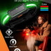 Dog Shock Collar with Remote - 3300ft Range, LED Lights, Waterproof, Adjustable Strap, Rechargeable, for Small to Large Dogs (14-25in, Black)