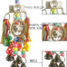 Parrot toys, bird hanging chew toys, for African Grays, Cockatoos, and Amazon parrots, small and medium-sized bird toys