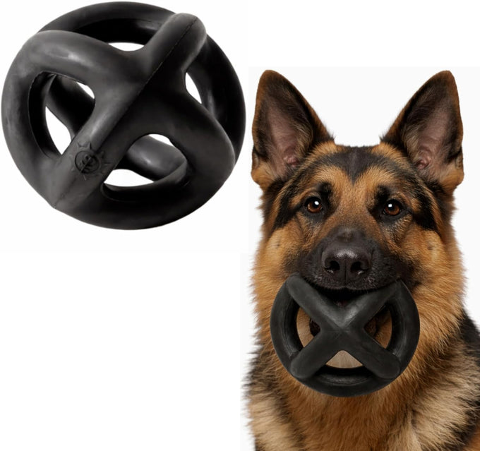 Monster K9 Ring Ball Virtually Indestructible Lifetime Guaranteed 5.5" Medium Large Breeds