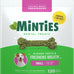 Vet-recommended minties dog dental bone treats, tiny/small dental dog treats for clean teeth and fresh breath, 80 count