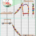 dbness 5in1 wooden bird perch toys for parakeet parrot cage accessories with climbing ladder swing and perches