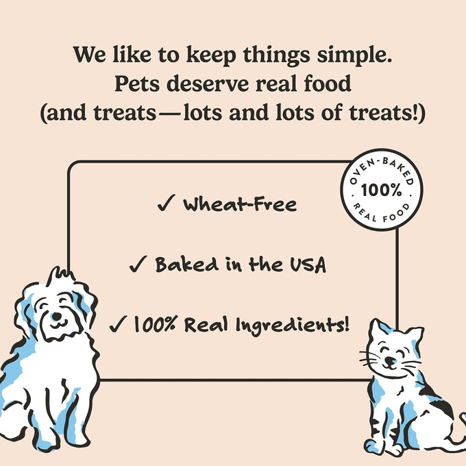 Bocce's Bakery Love Struck Valentine's Dog Treats - Wheat-Free, Natural Soft & Chewy Cookies, Baked in The USA, 6 oz