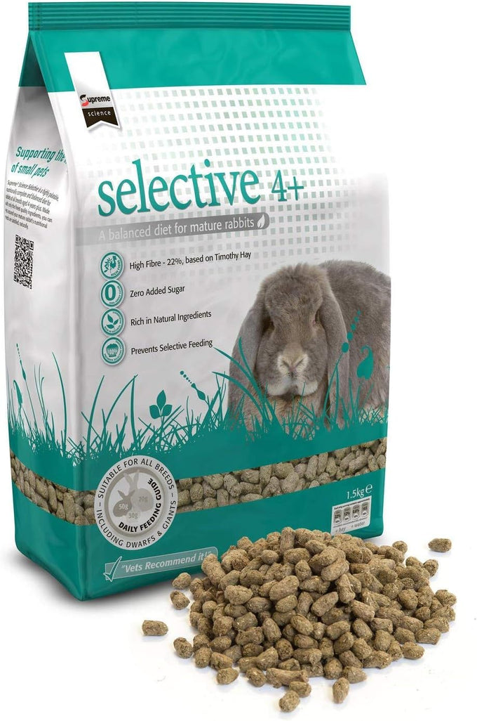 Supreme Petfoods Science Selective Rabbit Mature 1.5kg High Fibre Formula