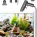 aqqa 6 in 1 automatic fish tank cleaning kit gravel vacuum for aquarium 320gph 20w