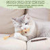 Wouseodo Natural Silvervine Sticks Cat Toy 6 Pack, Dental Care Teeth Cleaning,Matatabi Cat Nip Treat for Indoor Cats& Kittens