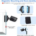 hygger mini wave maker for 15-40 gallon aquarium with magnetic mount 530 gph