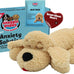 Snuggle Puppy original heartbeat toy biscuit with real-feel pulse & heat pack for puppy anxiety & crate training