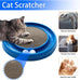 lyctdd Interactive Blue Cat Ball Track Toy with Scratching Board & Exercise Set for Indoor Cats and Kittens