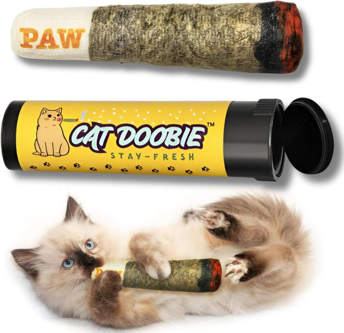 Nestpark crinkle kitten kicker with extra strong catnip for indoor cat gifts and toys