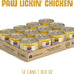Weruva Classic Paw Lickin' Chicken Cat Food, 10oz Can, Pack of 12, Grain-Free, No Artificial Preservatives