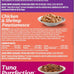 Nutrish Grain Free Ocean Lover's Whole Health Blend Variety Pack Wet Cat Food, 2.8 oz. Cup, 12 Count (Rachael Ray)