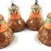 Mr. Bird 4-PACK Flaming Hot Feast Bird Seed Bell - 5 Inch x 4 Inch Wild Bird Deterrent